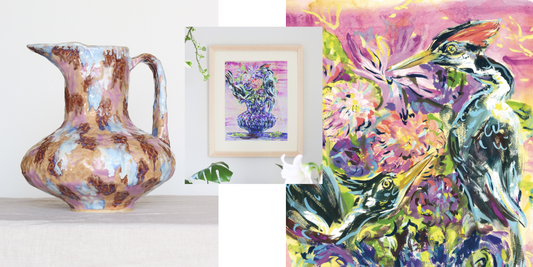 Spring Offerings - Birds and Pinched Pottery