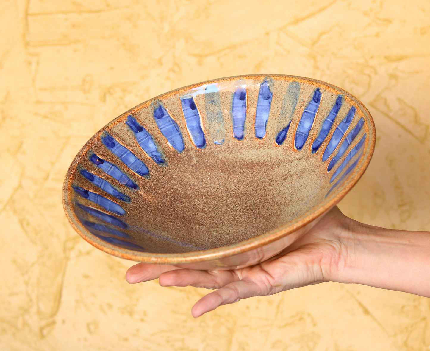 Large Bowl - for Serving or Large Single Salads (3 Colors)