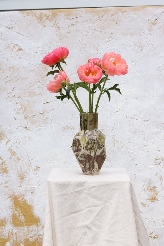 Pentagon Vase 'Woodland'