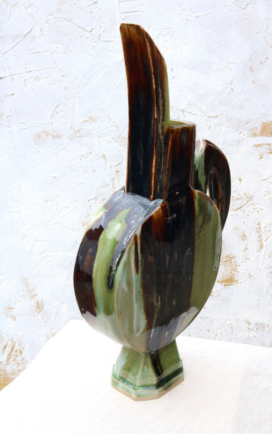 SAMPLE Sculptural Pitcher Form 'Forest'