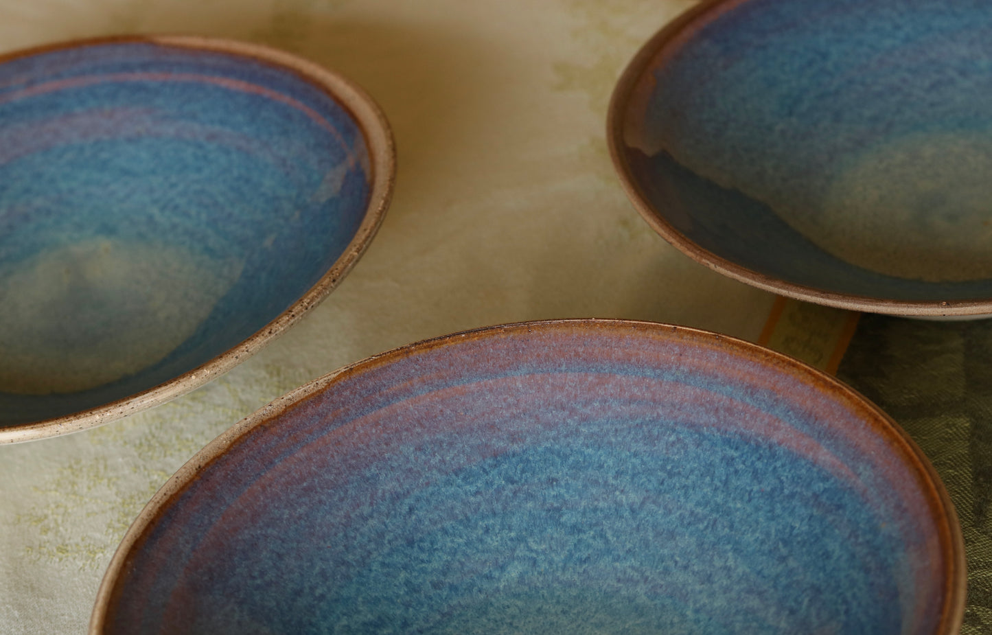 Marbled Shallow Breakfast Bowl (2 Colors)