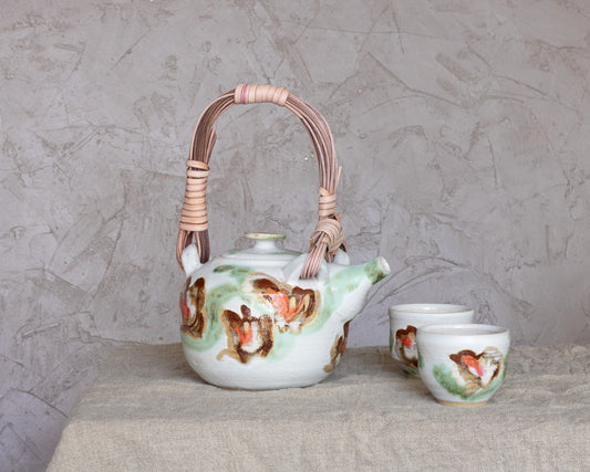 Floral Dancers Teapot Set