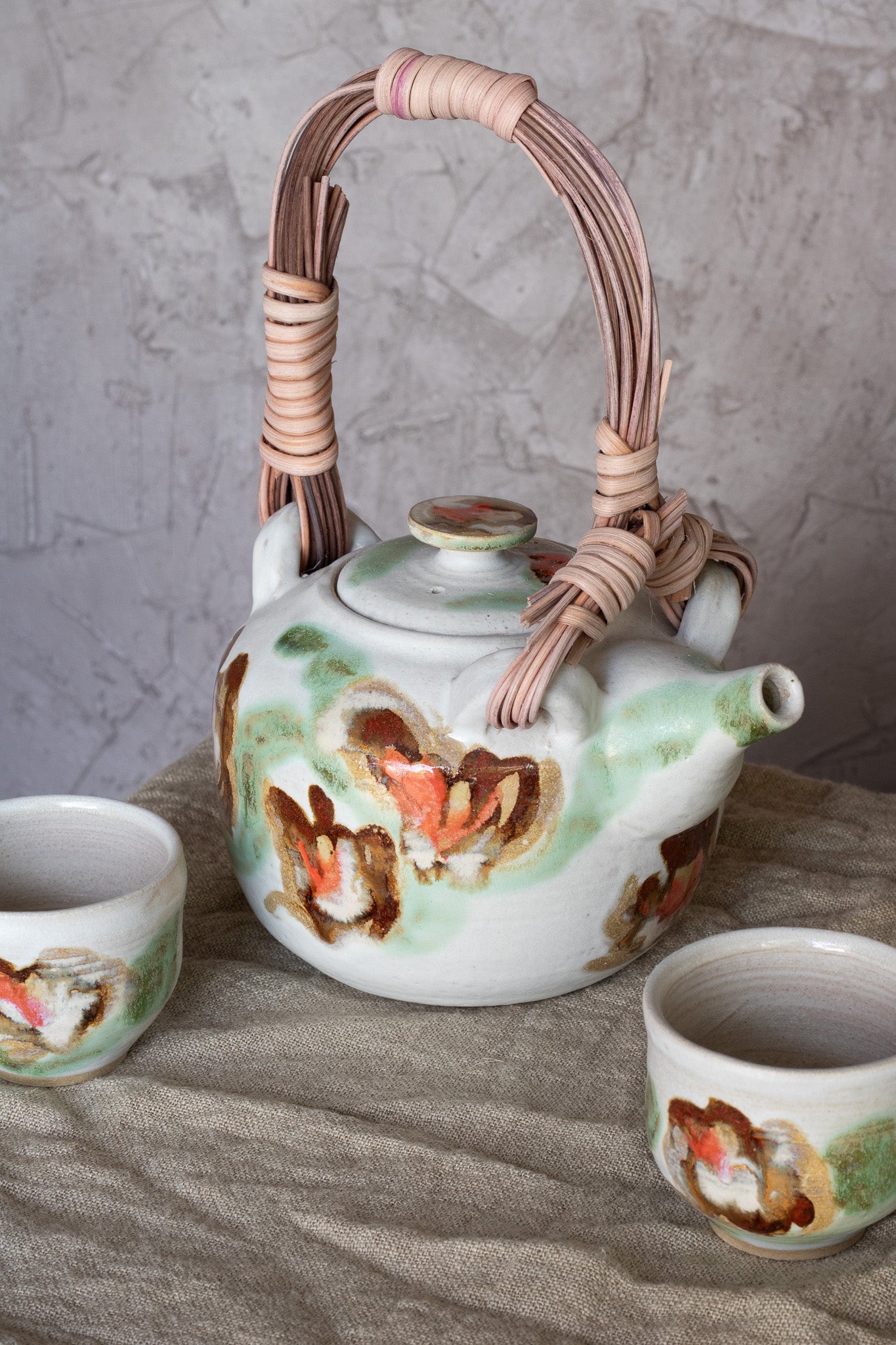 Floral Dancers Teapot Set