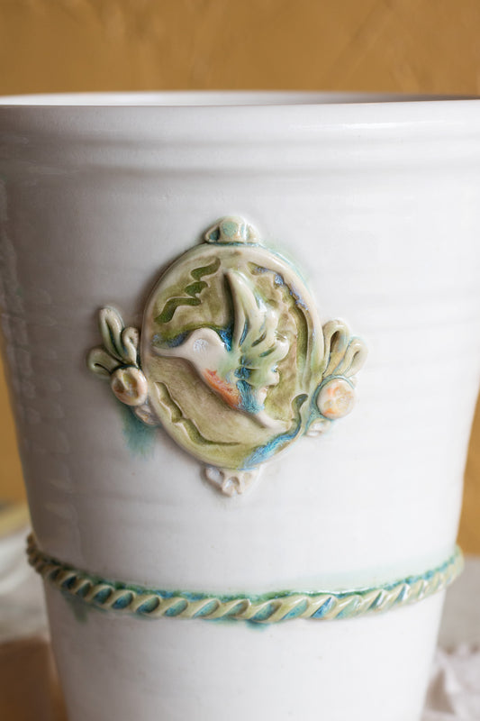 Hummingbird Plant Pot + Amaryllis Kit (HOLD for PAULETTE)