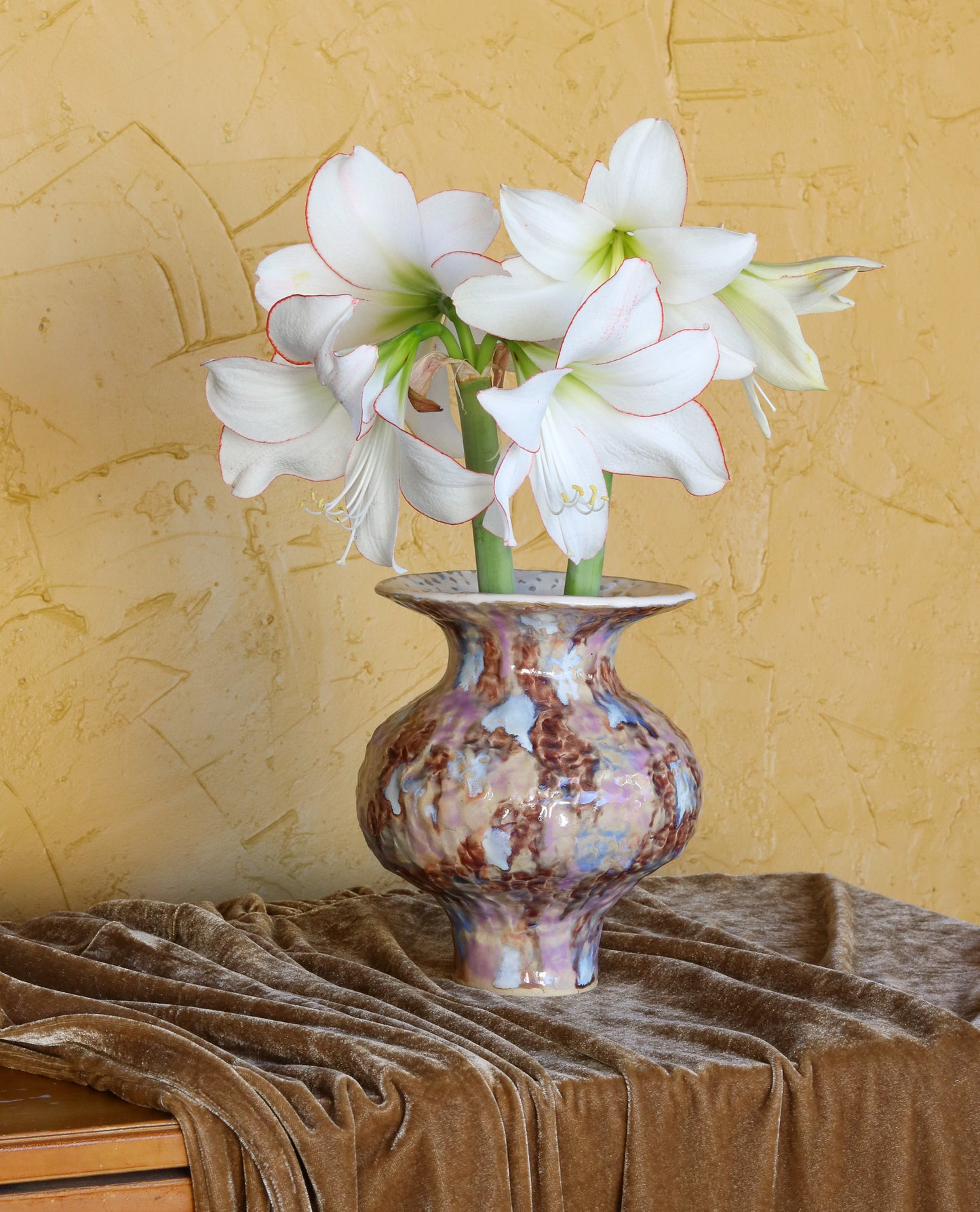Shades of Violet Vase
