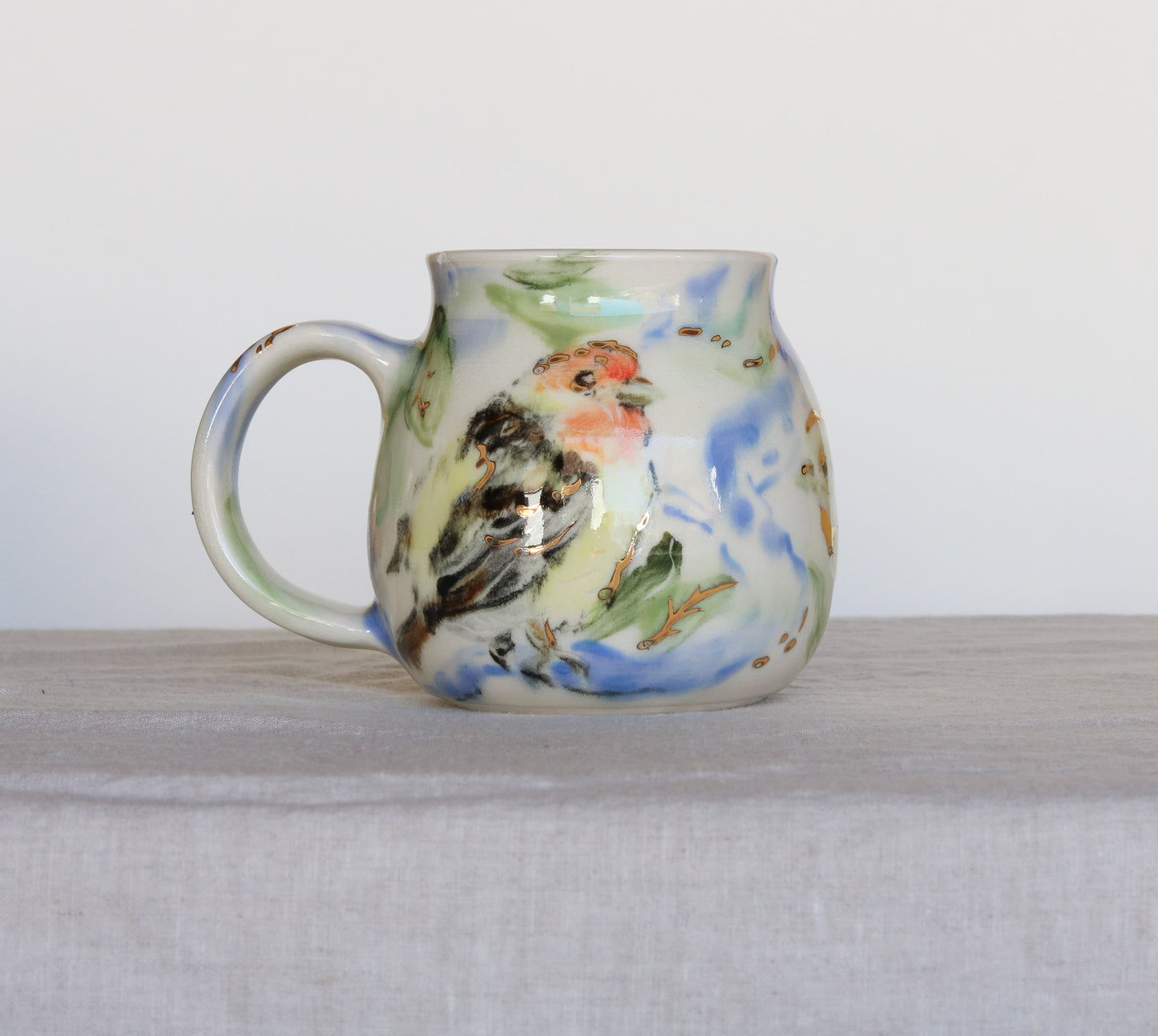Scarlet Tanager Mug Second Quality (HOLD for GD)