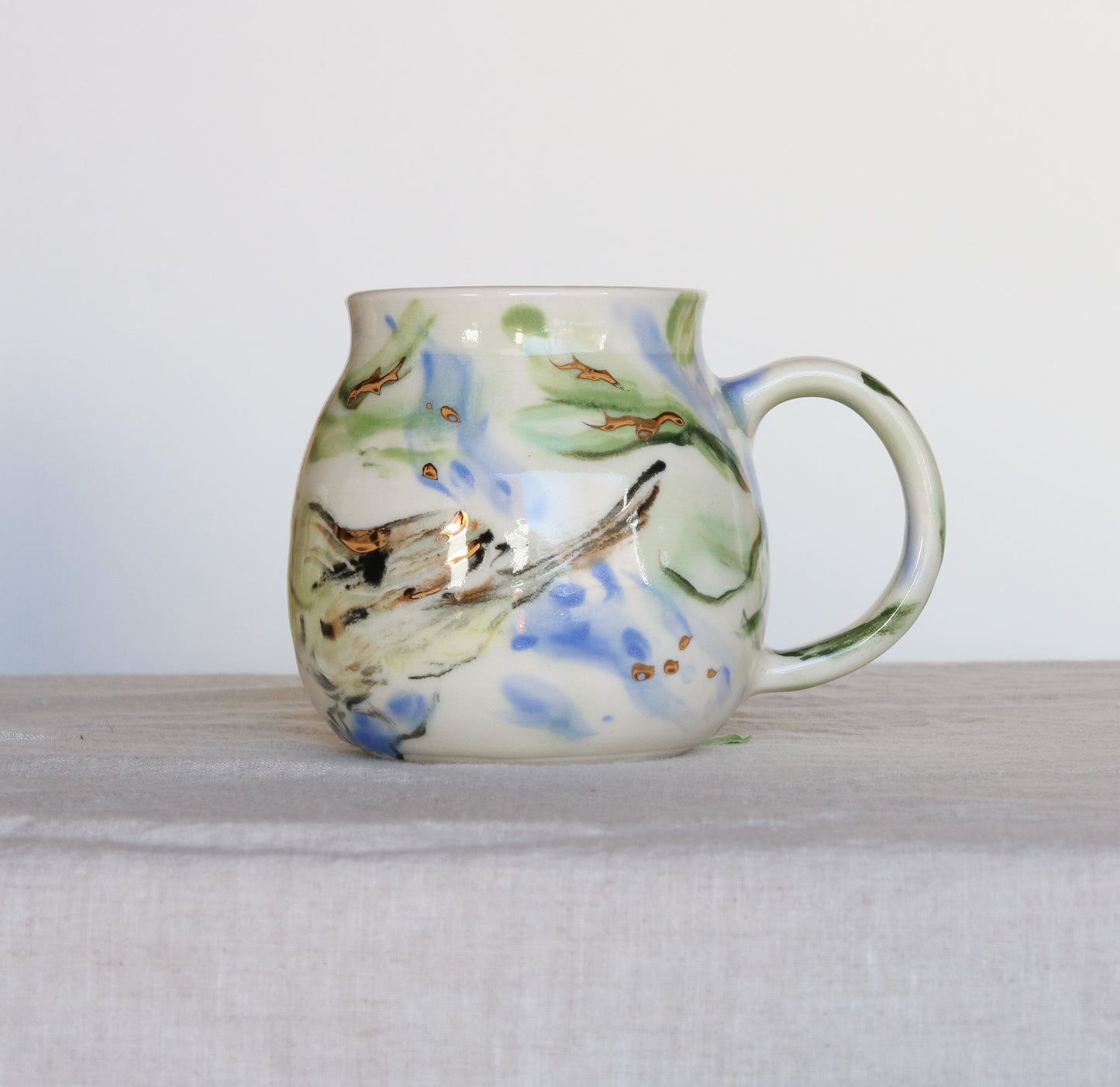 Scarlet Tanager Mug Second Quality (HOLD for GD)