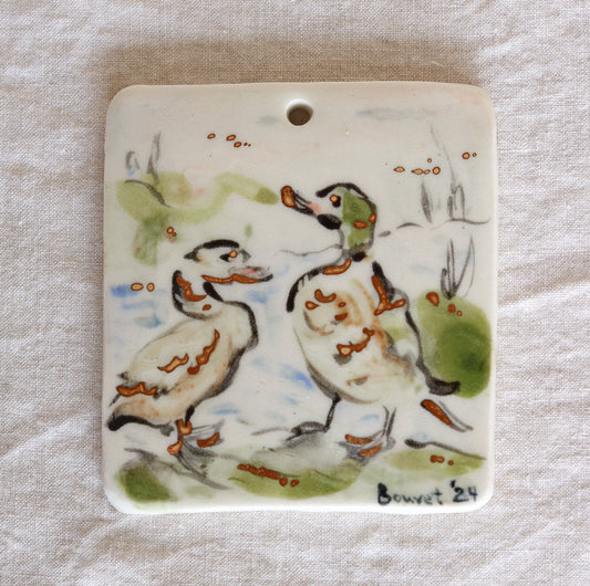 Mallard Duck Wall Tile
