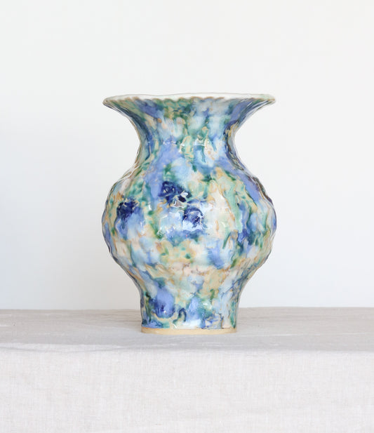 Shades of Blue Vase