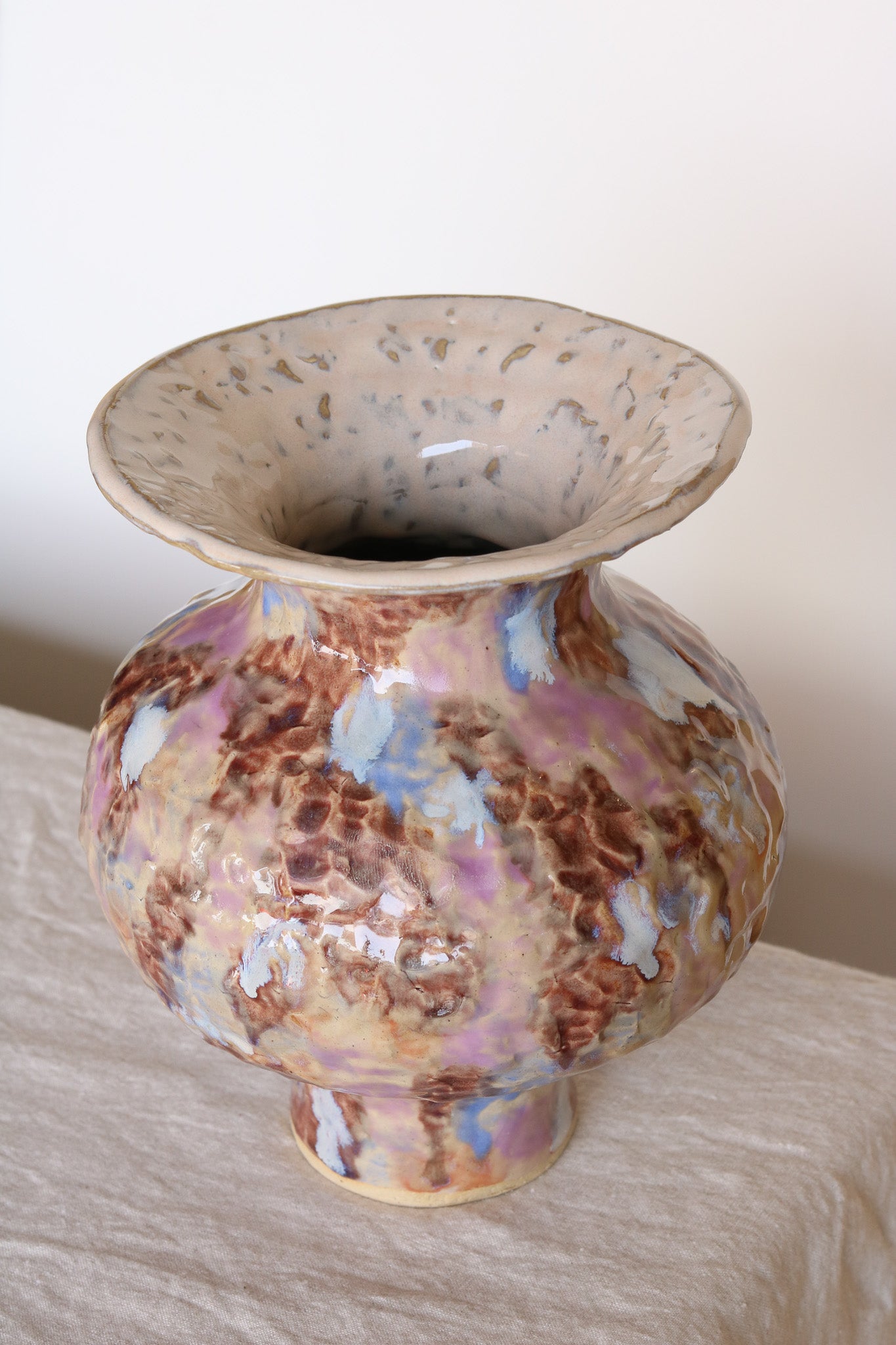 Shades of Violet Vase