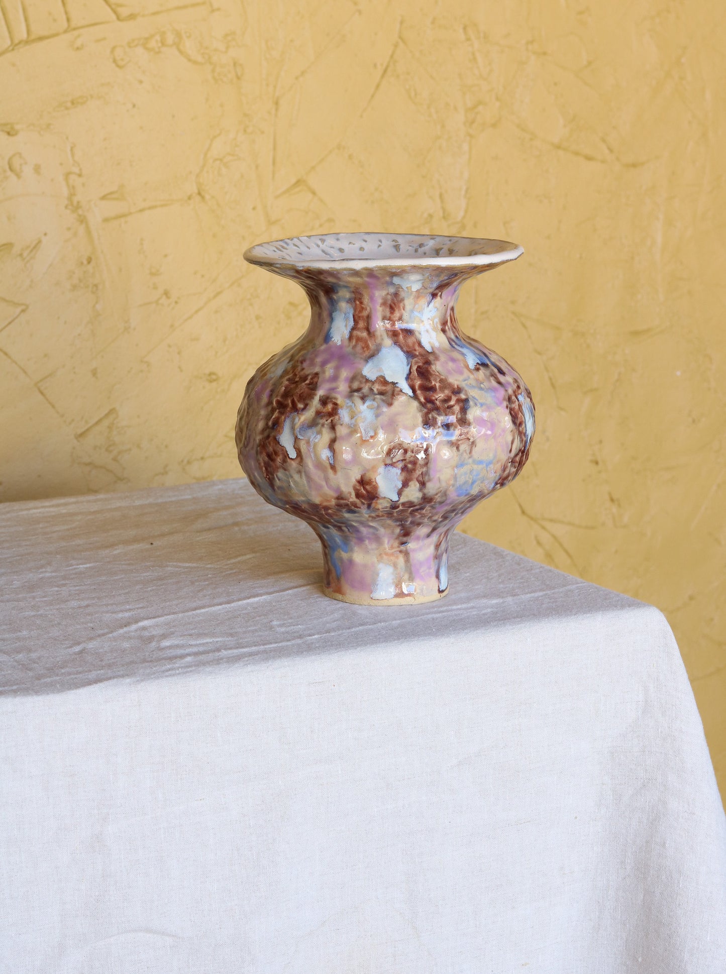 Shades of Violet Vase