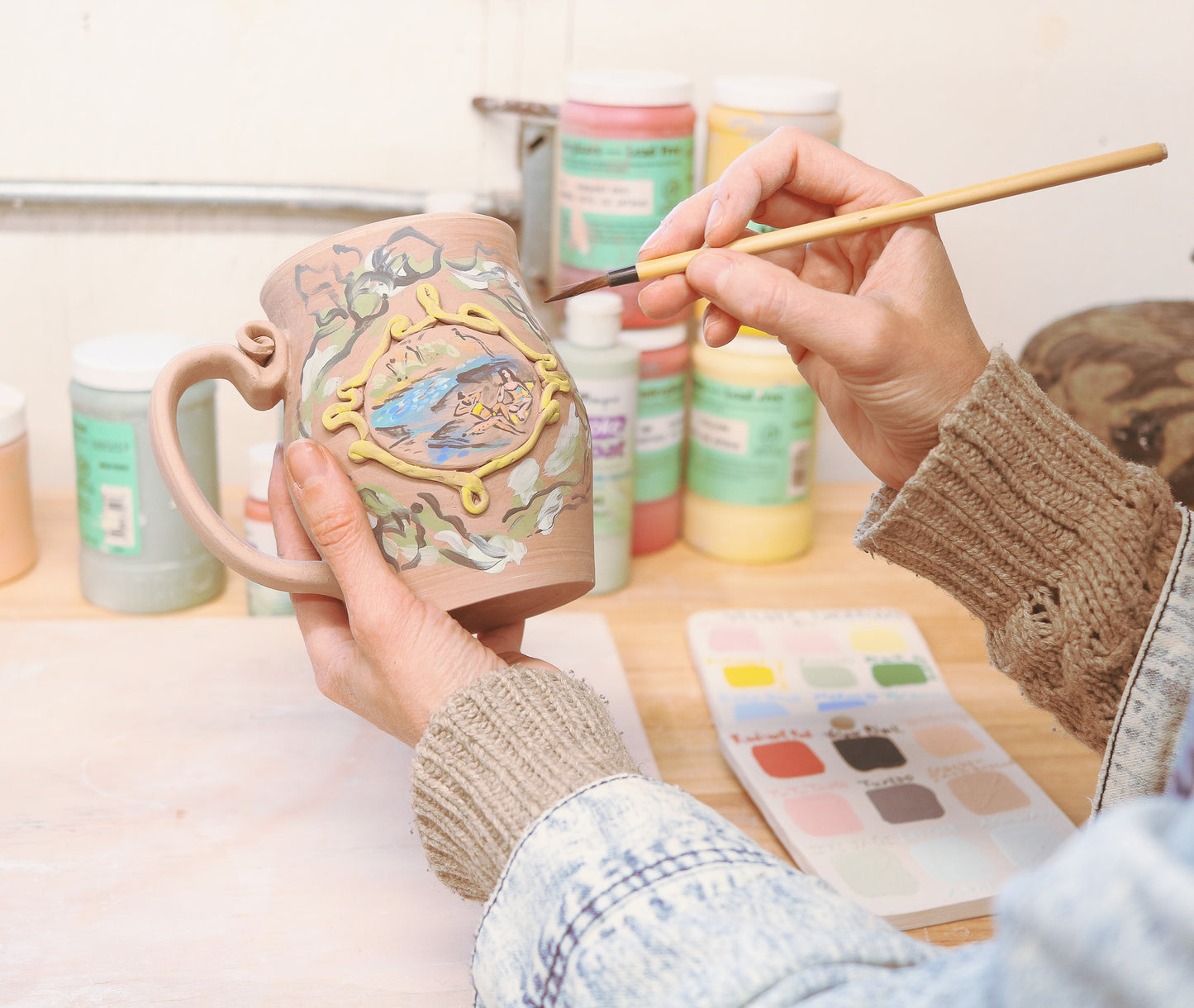 Spring Mug Workshop: Painting Memories