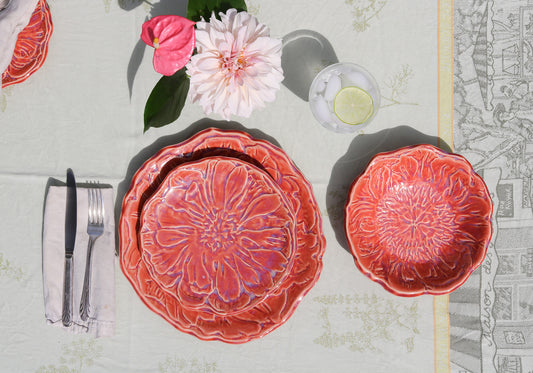 Liberté Peony Dinnerware