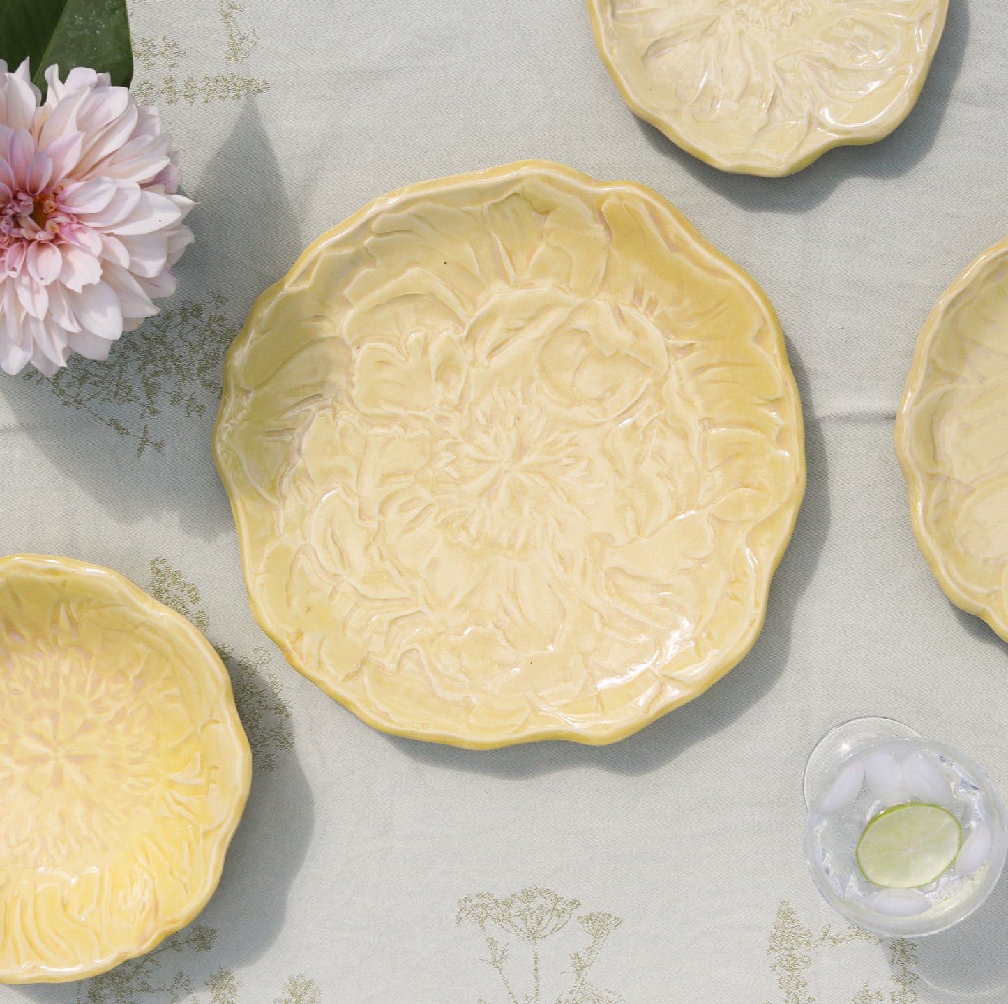 Buttercup Peony Dinnerware