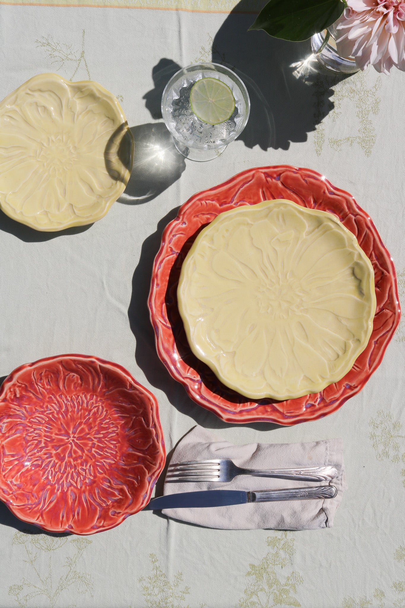 Buttercup Peony Dinnerware