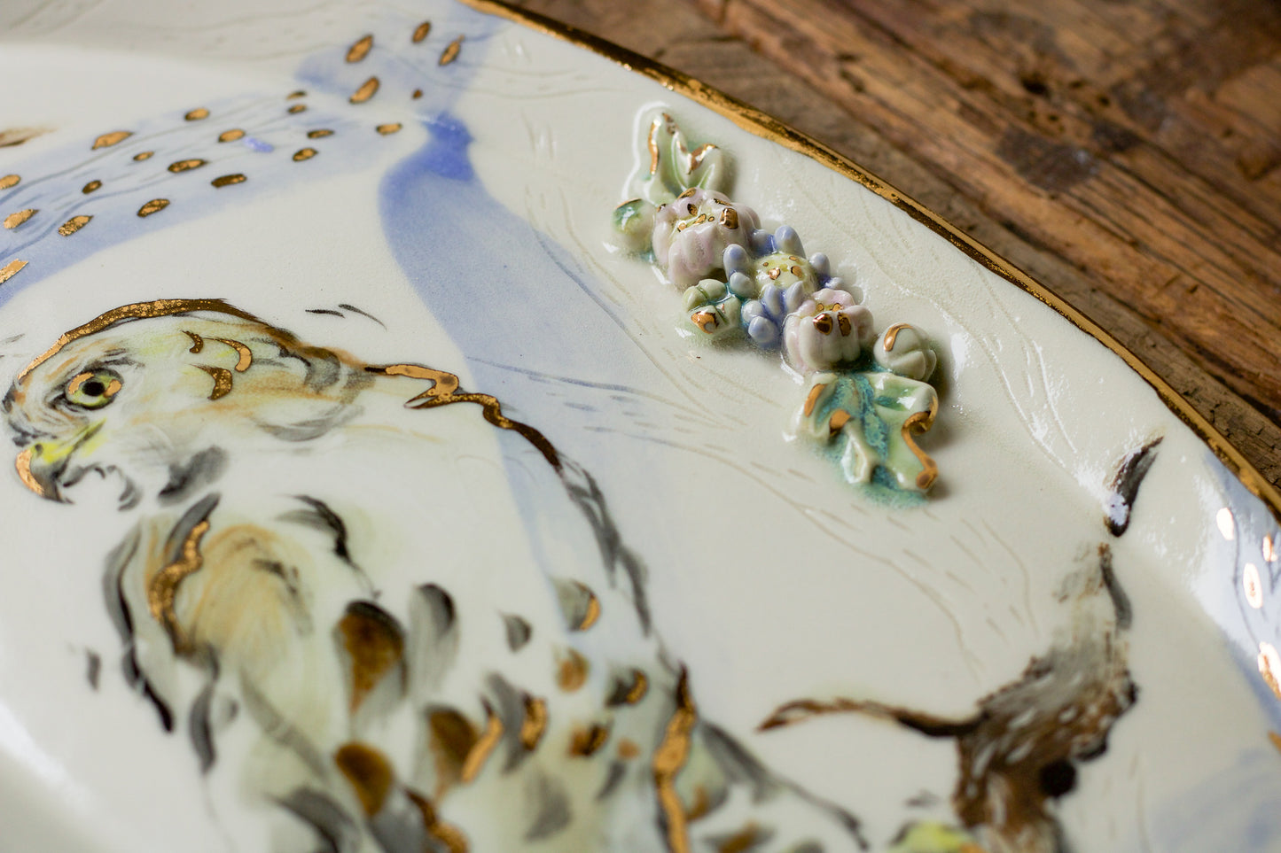 Red Tailed Hawk Platter