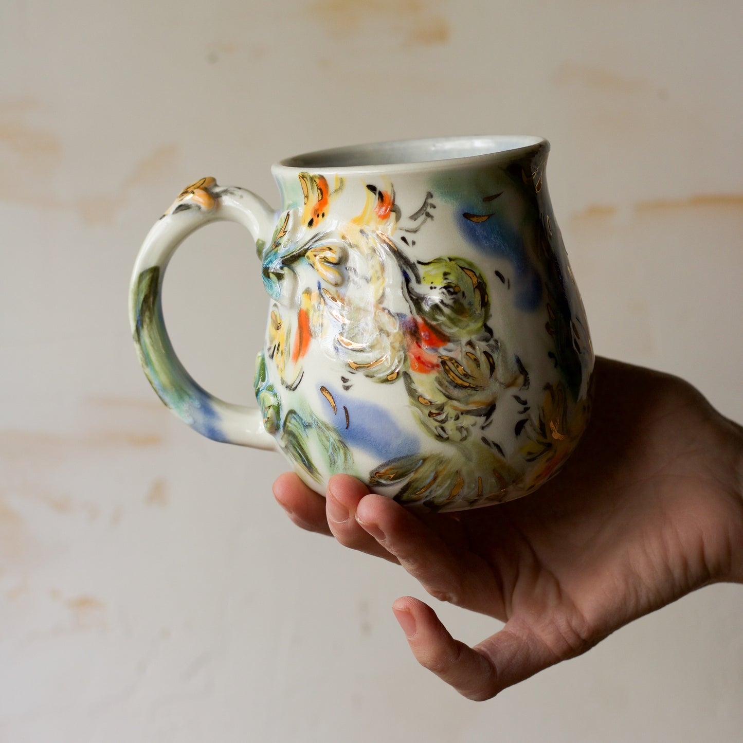 Ruby Throated Hummingbird and Honeysuckle (MUG 2)