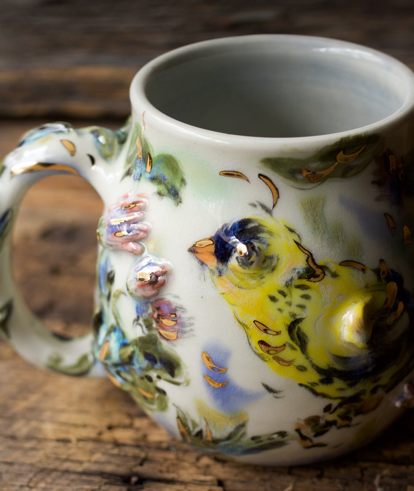 Goldfinch and Thistle (MUG 1)