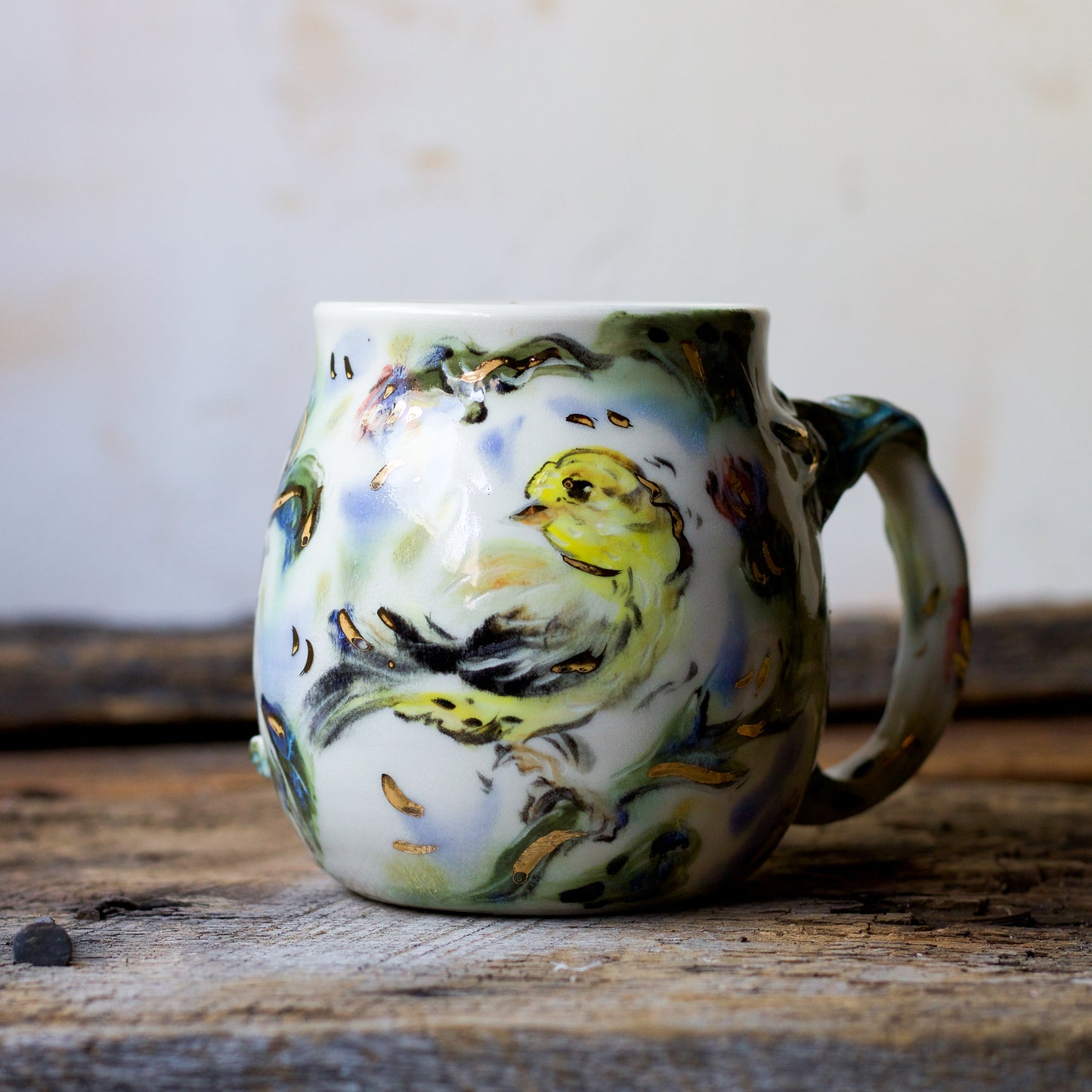 Goldfinch and Thistle (MUG 1)