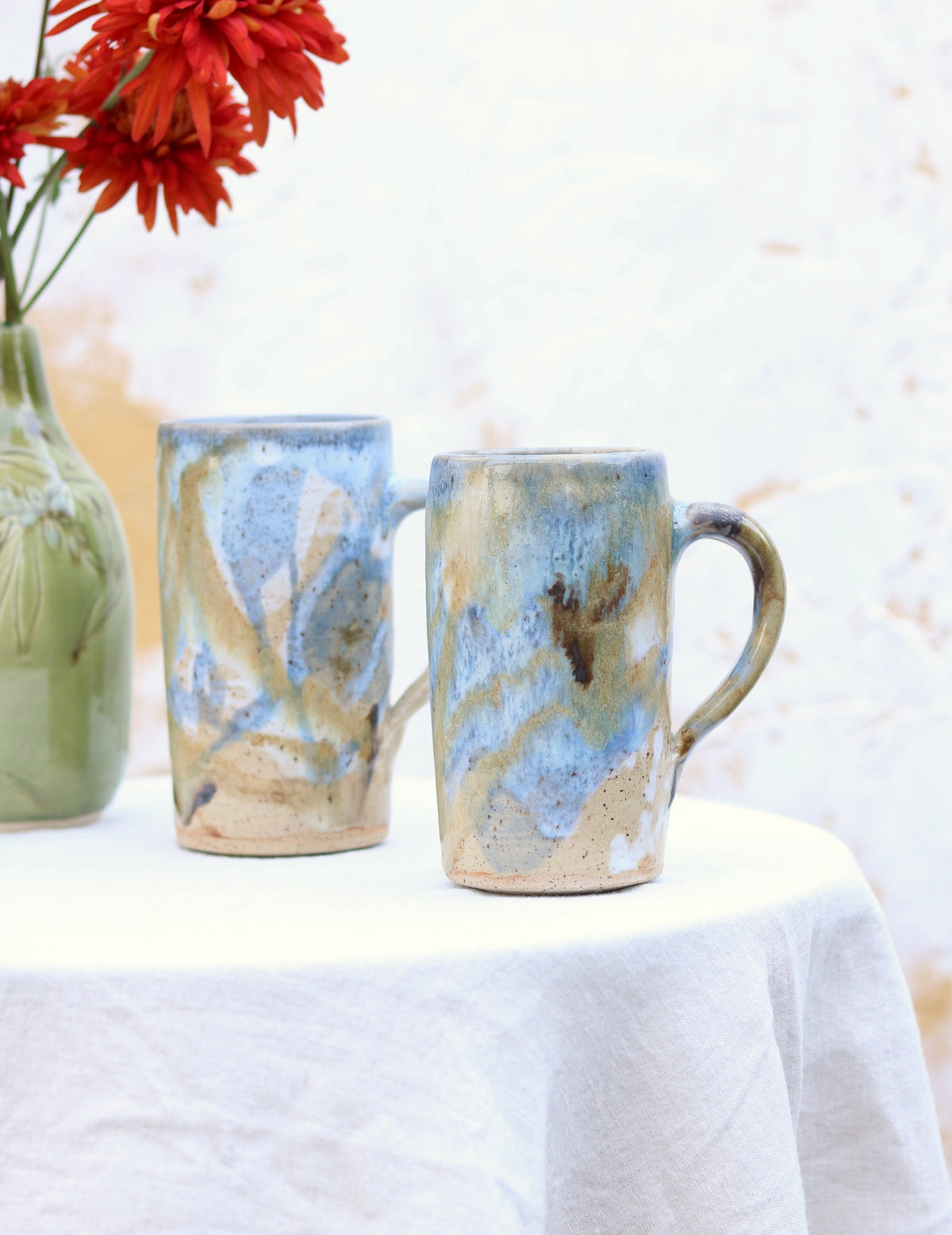 Tall Folkware Mug in Tidal Glaze (14 or 18 oz)