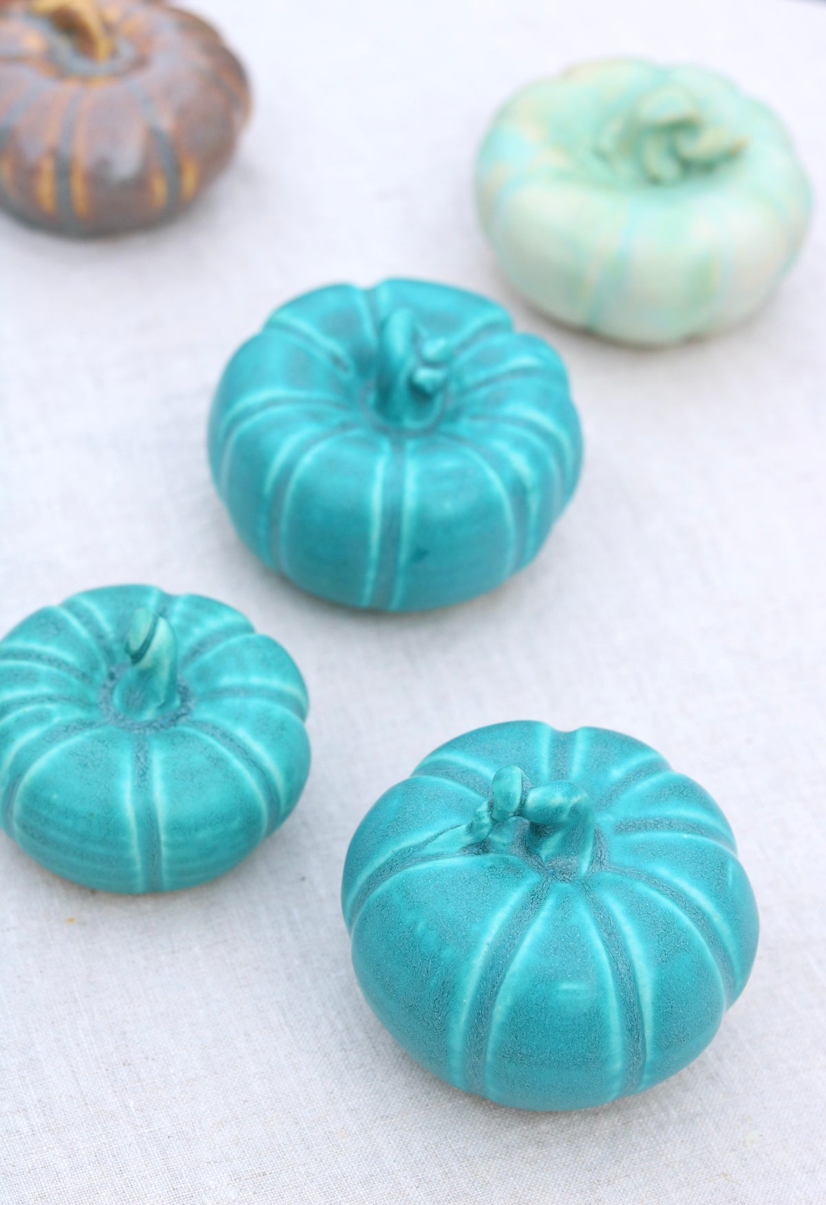 Mini Pumpkin Turquoise (1)