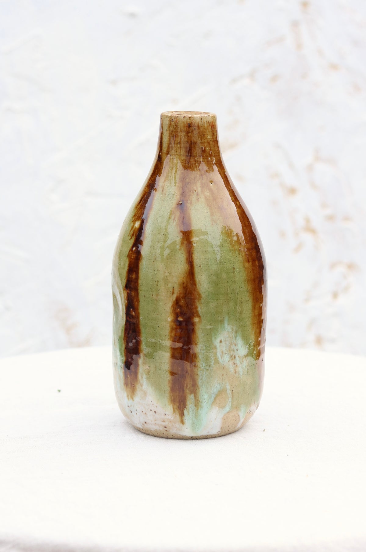 Bottle in Forest Glaze