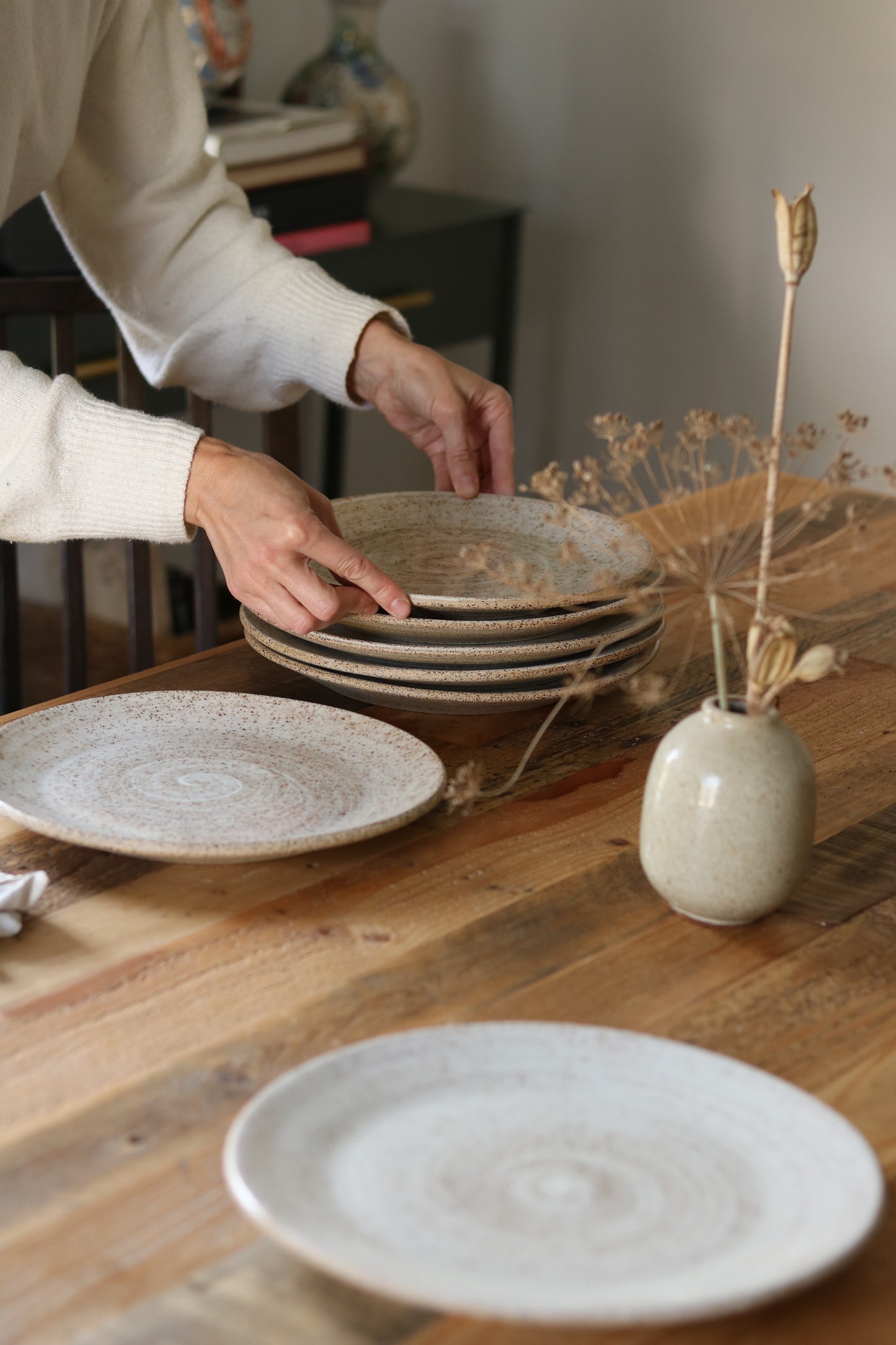 Made to Order Wheel Thrown Stoneware Dinnerware