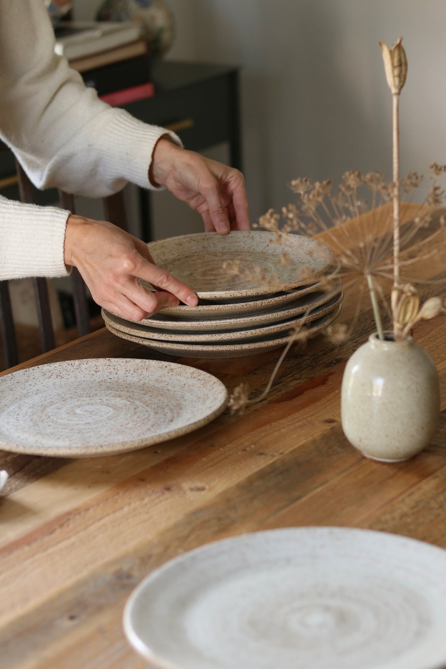 Made to Order Wheel Thrown Stoneware Dinnerware