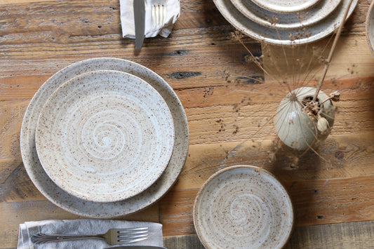 Made to Order Wheel Thrown Stoneware Dinnerware