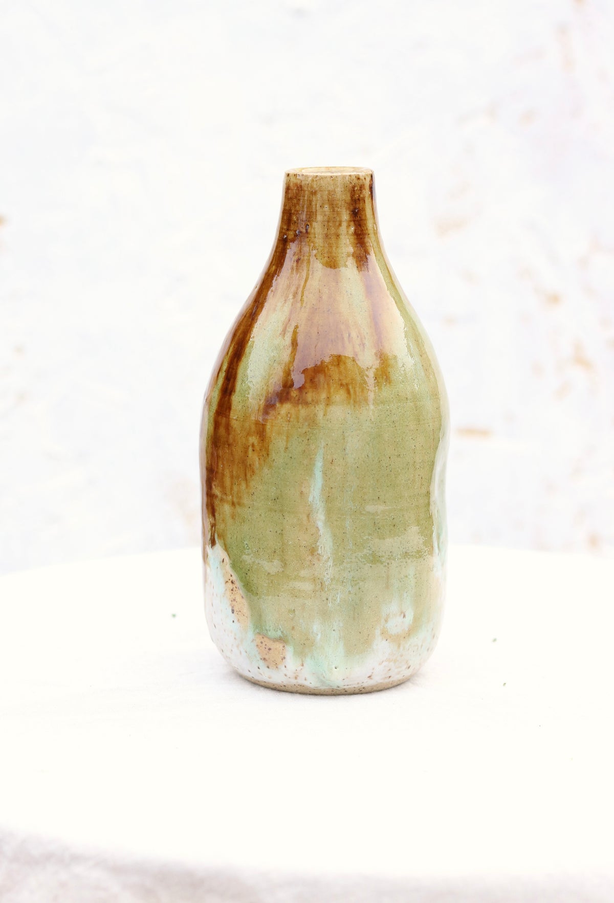 Bottle in Forest Glaze