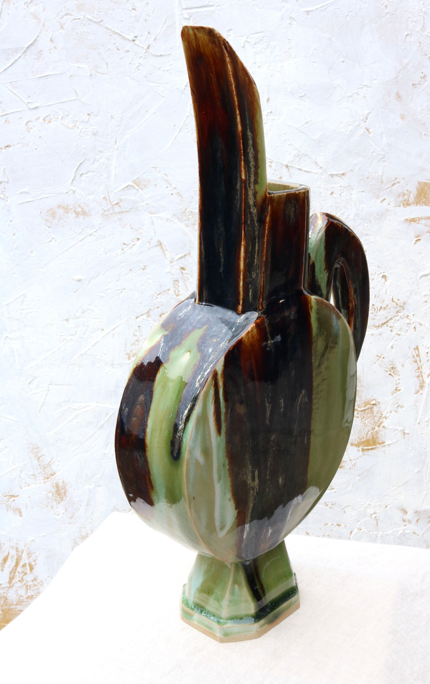 SAMPLE Sculptural Pitcher Form 'Forest'