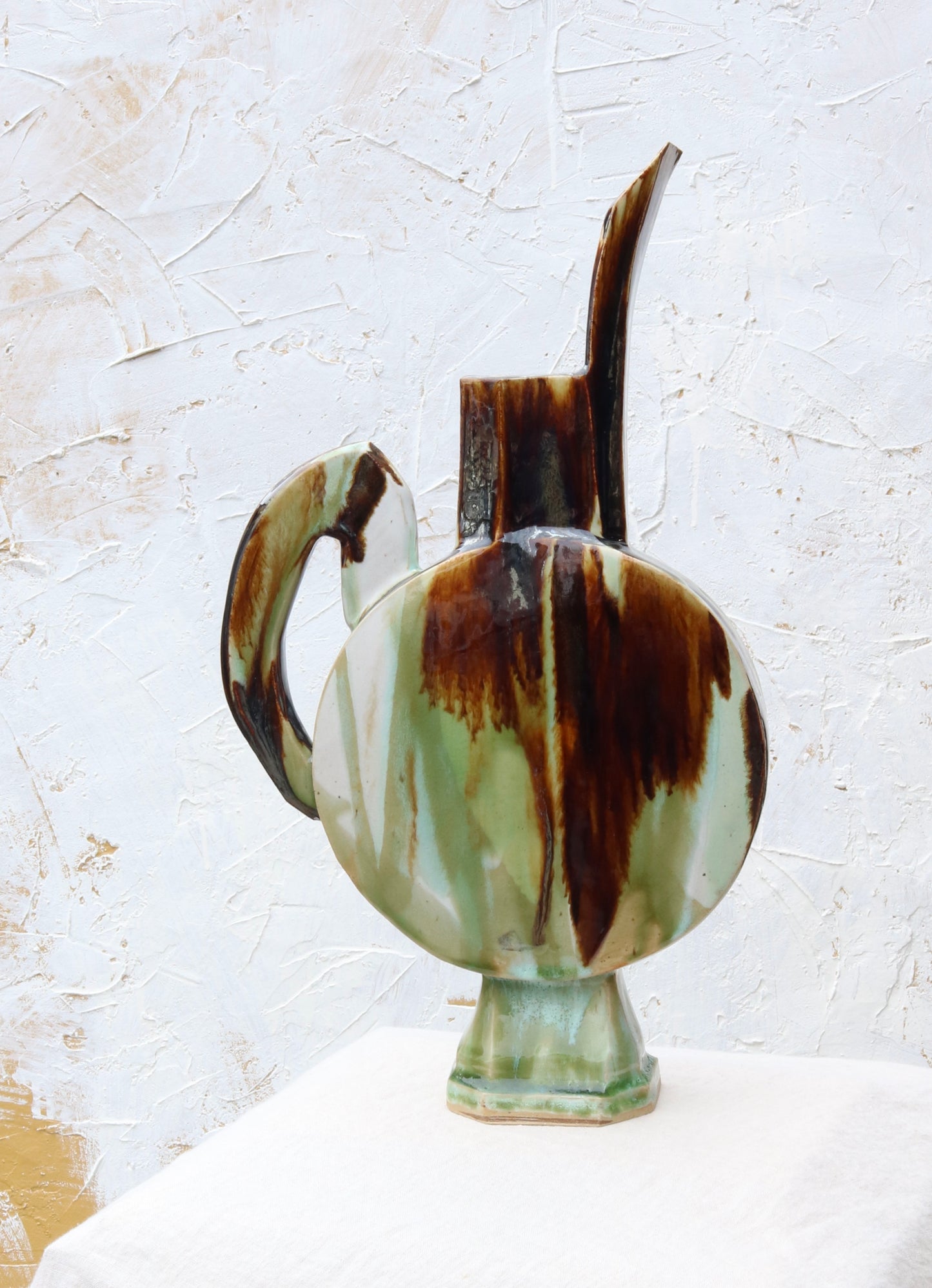 SAMPLE Sculptural Pitcher Form 'Forest'