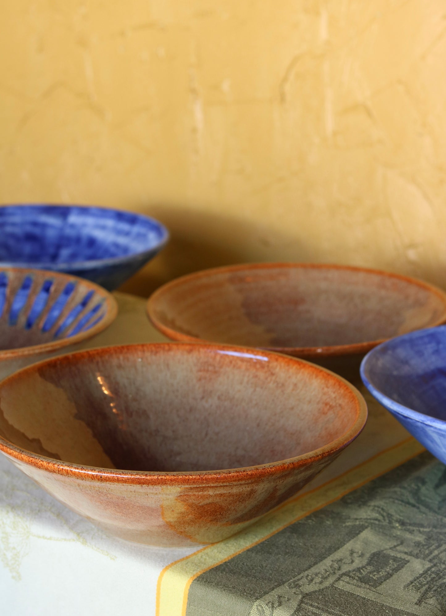 Large Bowl - for Serving or Large Single Salads (3 Colors)