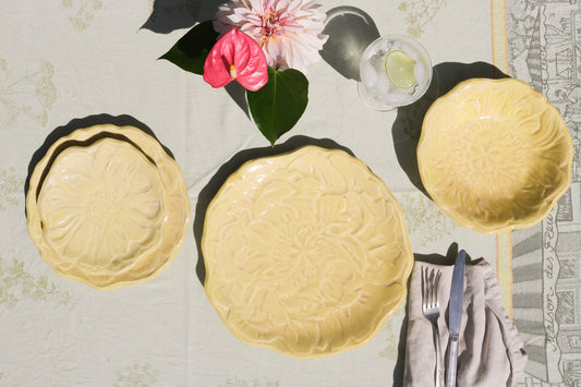 Buttercup Peony Dinnerware